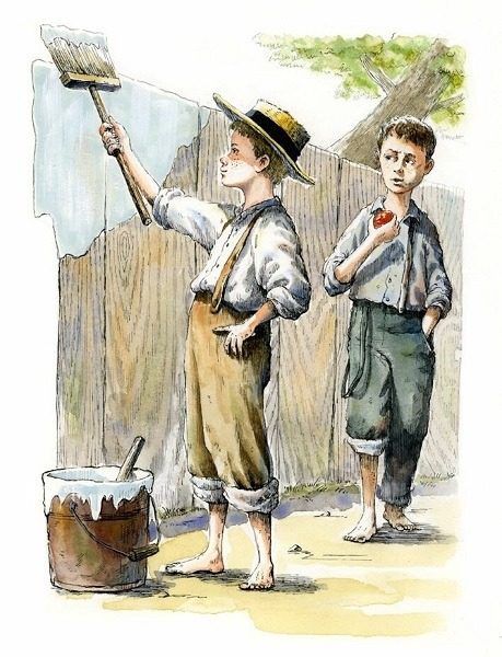 În stilul Tom Sawyer